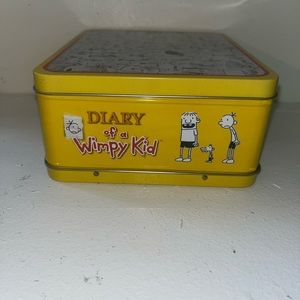 Diary of a Wimpy Kid Metal Lunchbox w/puzzle!